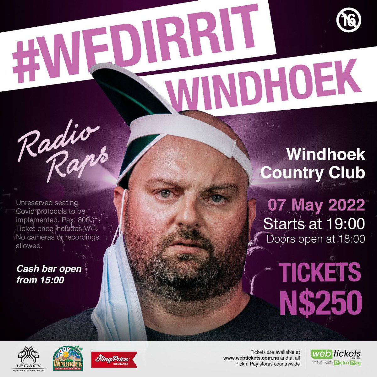 RadioRaps's tweet photo. Windhoek!!
Kannie wag nie!!! https://t.co/cIDzjLbbHZ