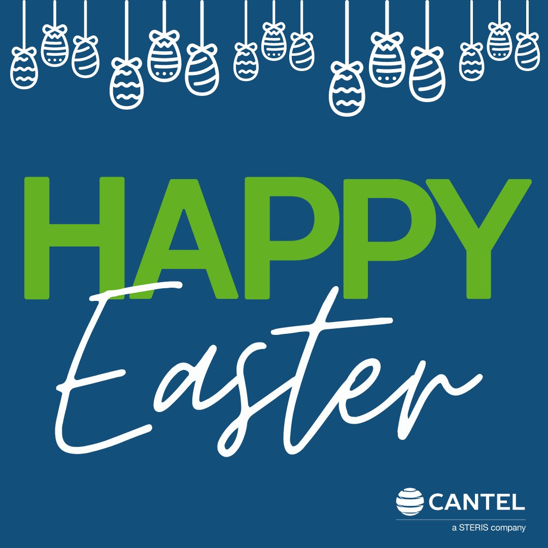 HAPPY EASTER! From everyone at Cantel UK 🐰🐣🌼

Our office will be closed over the Bank Holiday weekend and re open on Tuesday 19th at 8am