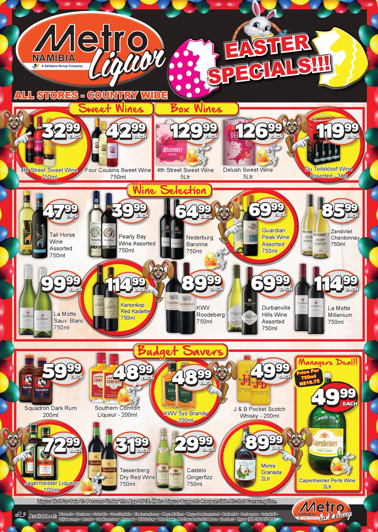 Metro Namibia on Twitter "Easter vibes at your nearest Metro today