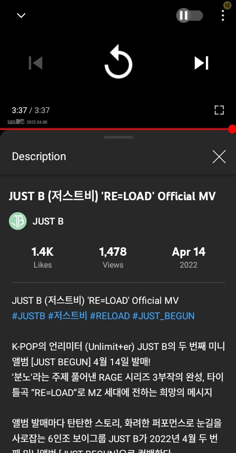 JMPhl_'s tweet photo. [🎥] 220414 

RE=LOAD MV Out Now!! Make sure to stream properly Only B's!

🔗 https://t.co/OX8CHwuA1d

RE=LOAD D-DAY

#JUSTB #저스트비
#JM #추지민 
#JUST_BEGUN_OUT_NOW 
@JUSTB_Official @JUSTB_twt https://t.co/NkCDynbV72