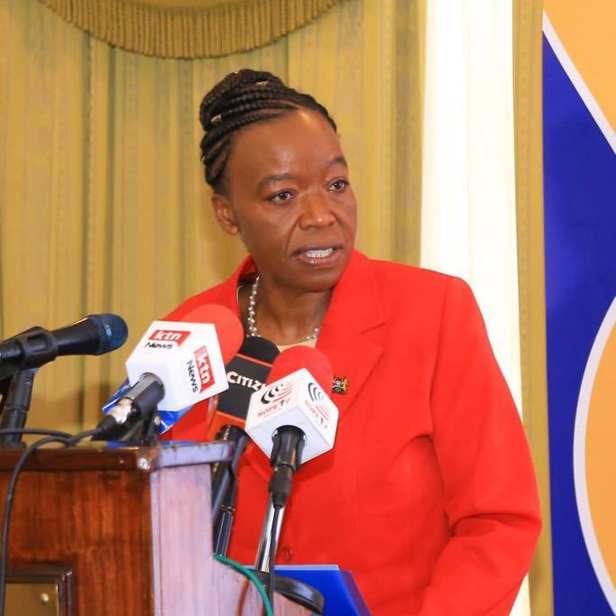 NationAfrica's tweet photo. We have fuel quantities that would last us up to the end of June without any issues ~ CS Monica Juma #FuelShortageKE https://t.co/mrokfQa0Pt
