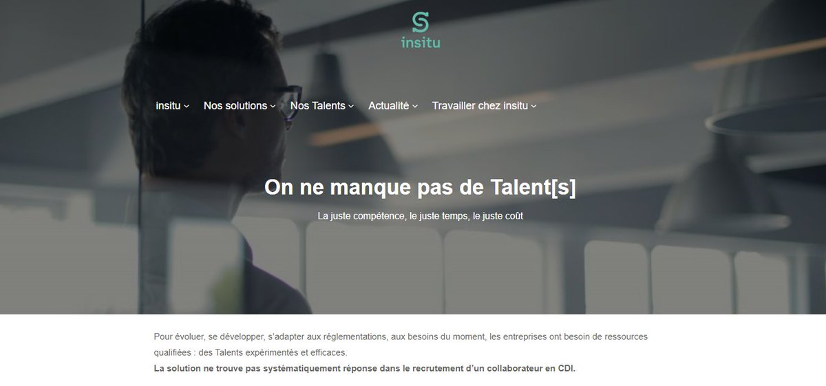 OAKLINS accompagne les dirigeants-actionnaires d'INSITU dans la transmission de l'entreprise buff.ly/3xszW7V  <a href="/OaklinsFrance/">Oaklins France</a>