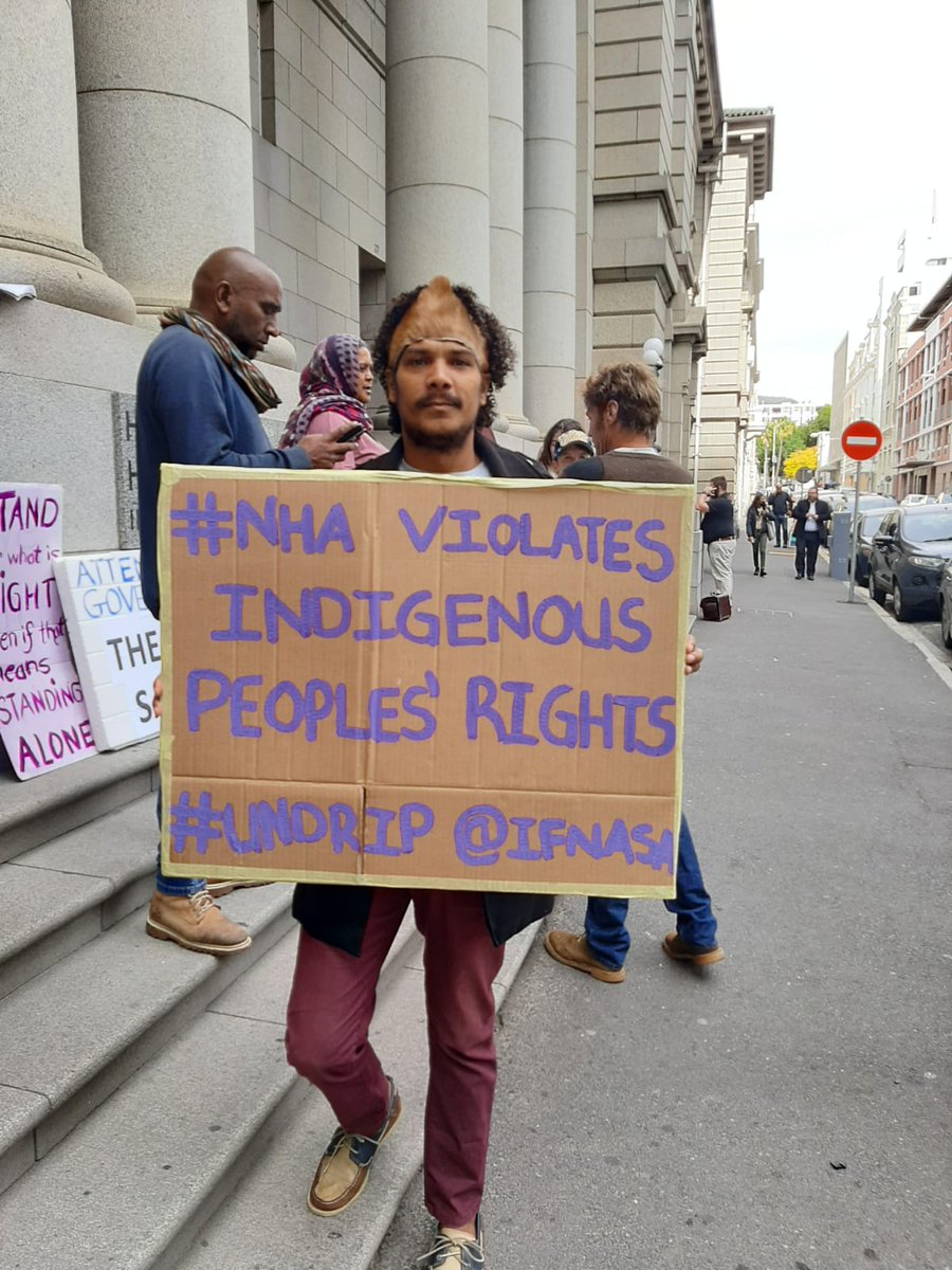 merleobrien's tweet photo. Situation at Cape High Court SA citizens seek an interdict 2stop Government from implementing unconstitutional changes2 the National Health Act without proper consultation 2secure FPIC Free Prior & informed Consent -#MoreFire Khaeb @man_of_khoe #Naven Pillay #AdvSibelo @LandNoli https://t.co/I4owOIOipb