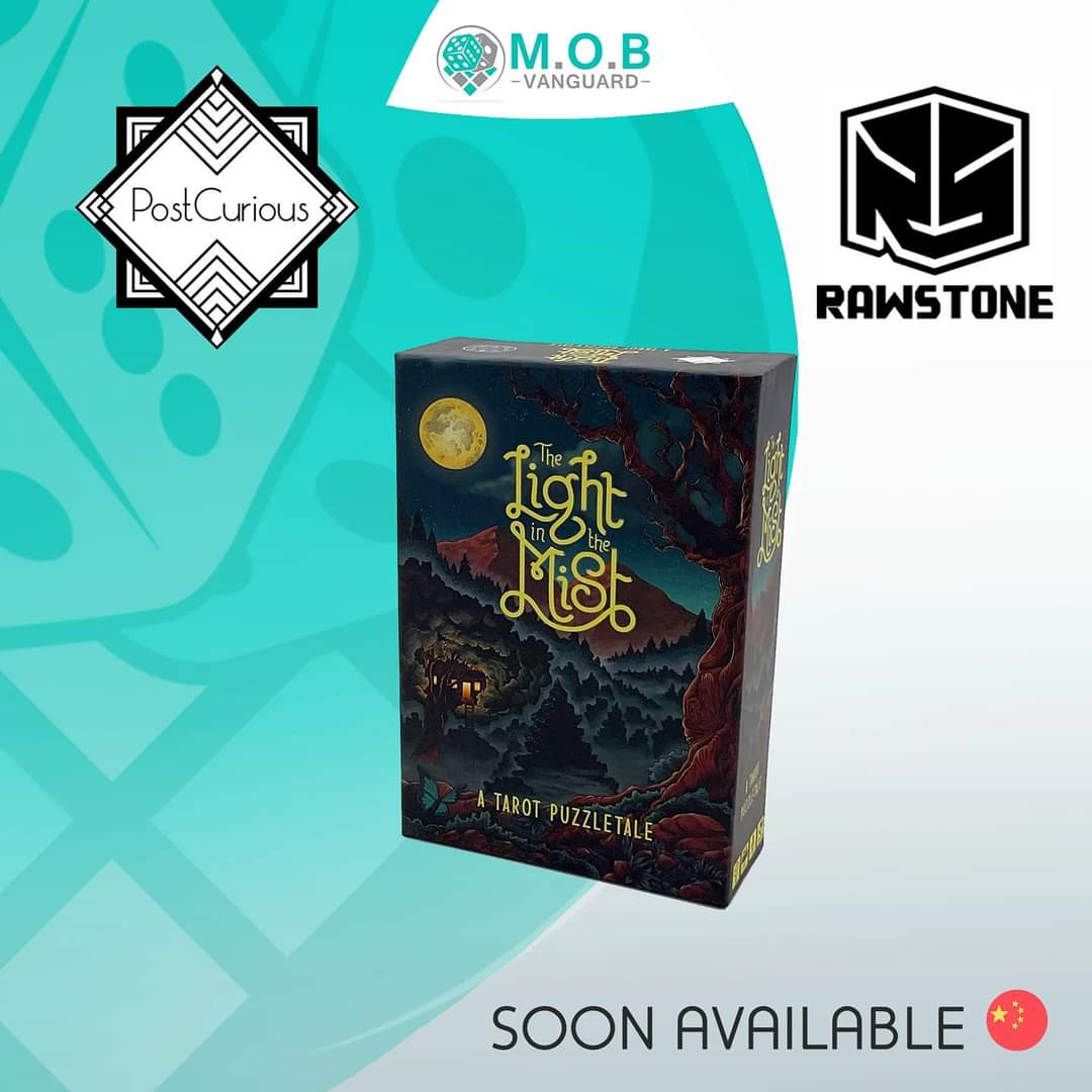 MOBVanguard1's tweet photo. We are proud to announce that @RawstoneGames is the Chinese publisher of Light in the Mist by @GetPostCurious !!!
#licensing #proudagents #mobvanguard #china #postcurious #rawstone #boardgames #bgg https://t.co/dfk27n5Clu