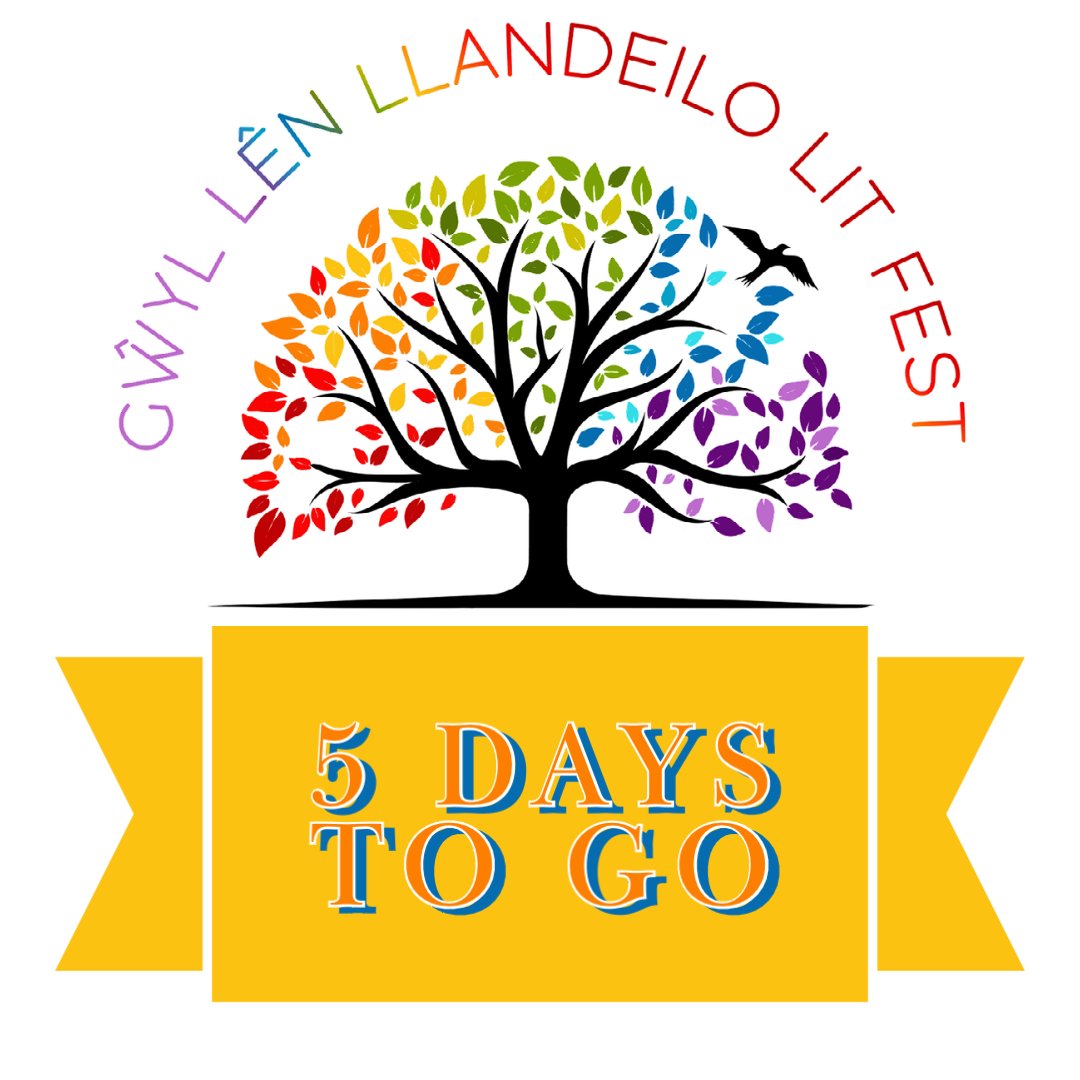 Llandeilo Lit Fest is this week! Which events are you planning to attend? 
Mae Gŵyl Lên Llandeilo’r wythnos hon! Pa ddigwyddiadau sydd ar eich restr ymweld?