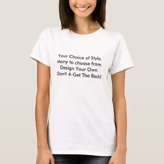 DIY T-Shirts/Tops T-Shirt 30% off with code ZAPRILSHIRTS
ends today!
#diy #designyourown #designityourself #custom #personalized #doityourself #customgifts #customfashion #fashion  #flashsale #trendingnow 

zazzle.com/diy_t_shirts_t…