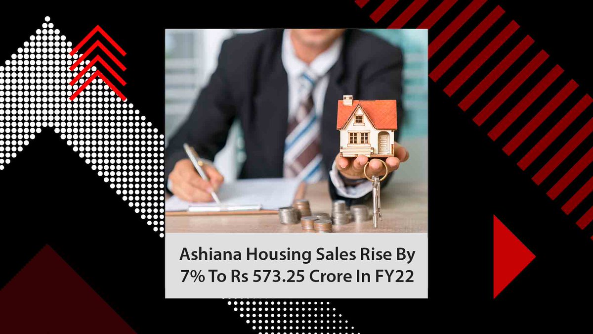 RealtyNXT's tweet image. #NewsUpdate | @Ashiana_Housing #SalesBooking increased by 7% to Rs 573.25 crore in the financial year 2022. 

#RealtyNXT #DelhiRealEstate #Anarock #AshianaHousing #IndianHomeBuyers #IndianDevelopers #RealEstateNews