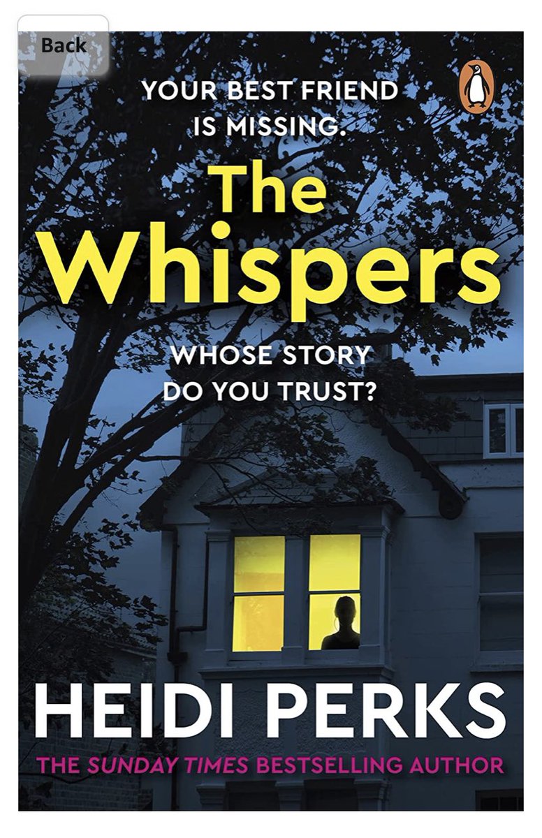 Happy PB publication day for <a href="/HeidiPerksBooks/">Heidi Perks</a> THE WHISPERS out in Tesco, Asda, Sainsburys and WHSmith  now!