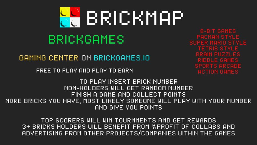kindoabrick's tweet photo. Another look at our roadmap for all of our new followers 🙏🏼📈🚀 Which part intrigues you the most? #BrickMap #BrickGames #KoB #KindofaBrick https://t.co/HYfRhzPlh8 Join our discord for the latest! 👾 https://t.co/TrQcze6uI5