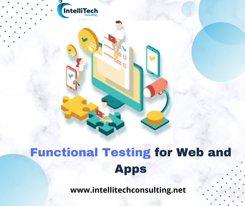 IntelliTech_'s tweet image. Organizations spend a lot of time performing functional testing to analyze the quality, reliability, and performance of web applications. 
#functionaltesting #websitefunctionaltesting #appfunctionality #applicationtesting #softwarefunctionaltesting #functionaltestingservices