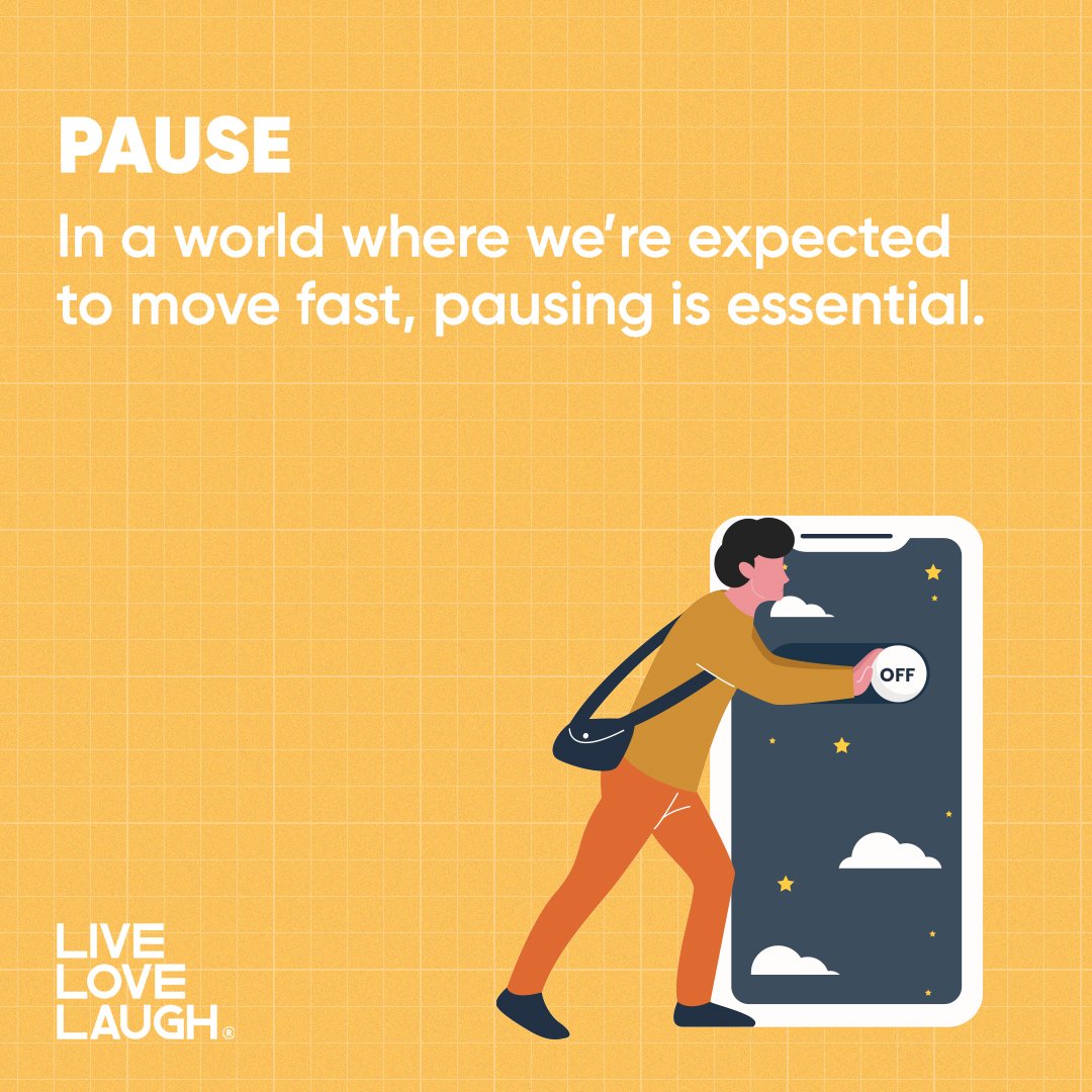 TLLLFoundation's tweet photo. Here's a weekly reminder to slow down, pause and just be. 🌸
#April #SundayReminder #SelfCare #SelfCareSunday #Pause #BreakReminder #MentalHealthAwareness #MentalHealthMatters #LiveLoveLaugh https://t.co/56VowfS147