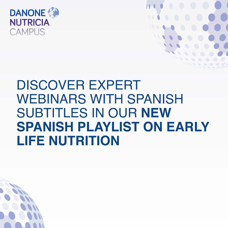 DNCampus's tweet photo. As educational platform for HCPs worldwide, we are proud to present educational materials for Spanish speaking healthcare professionals in the playlist ‘Nutrición pediátrica y salud futura’: https://t.co/KhkQqfMGGE

For Healthcare Professionals Only
