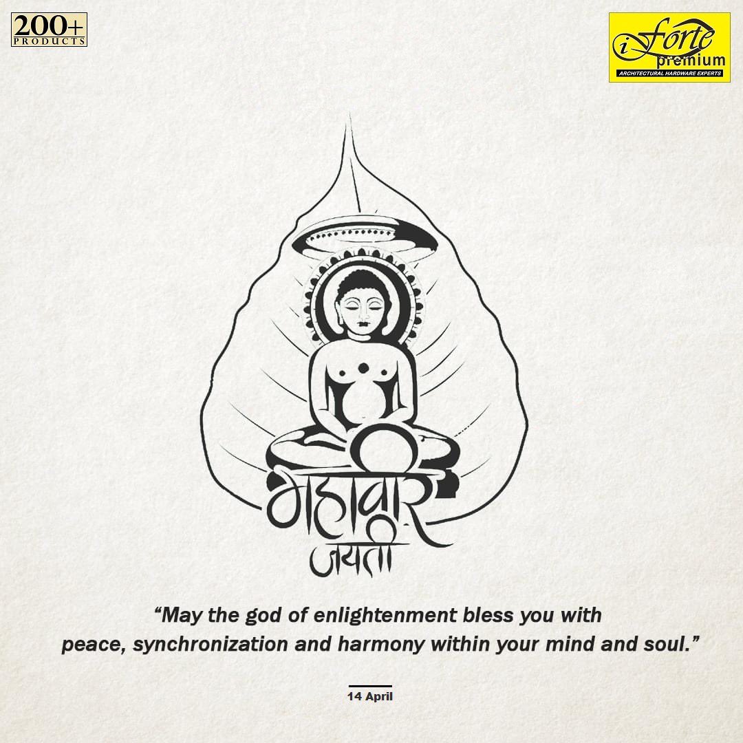 fortepremium's tweet photo. Adopt the path of Non-violence, truth, knowledge, and success. May Lord Mahavir's words lead you down the path of happiness and success.
#Mahavirjayanti2022 #HappyMahavirJayanti #MahavirJayanti 
.
.
.
#FortePremium #PremiumWindow #DoorsAndWindow #AluminiumWindow #uPvcWindow https://t.co/Iy18LpWLBV