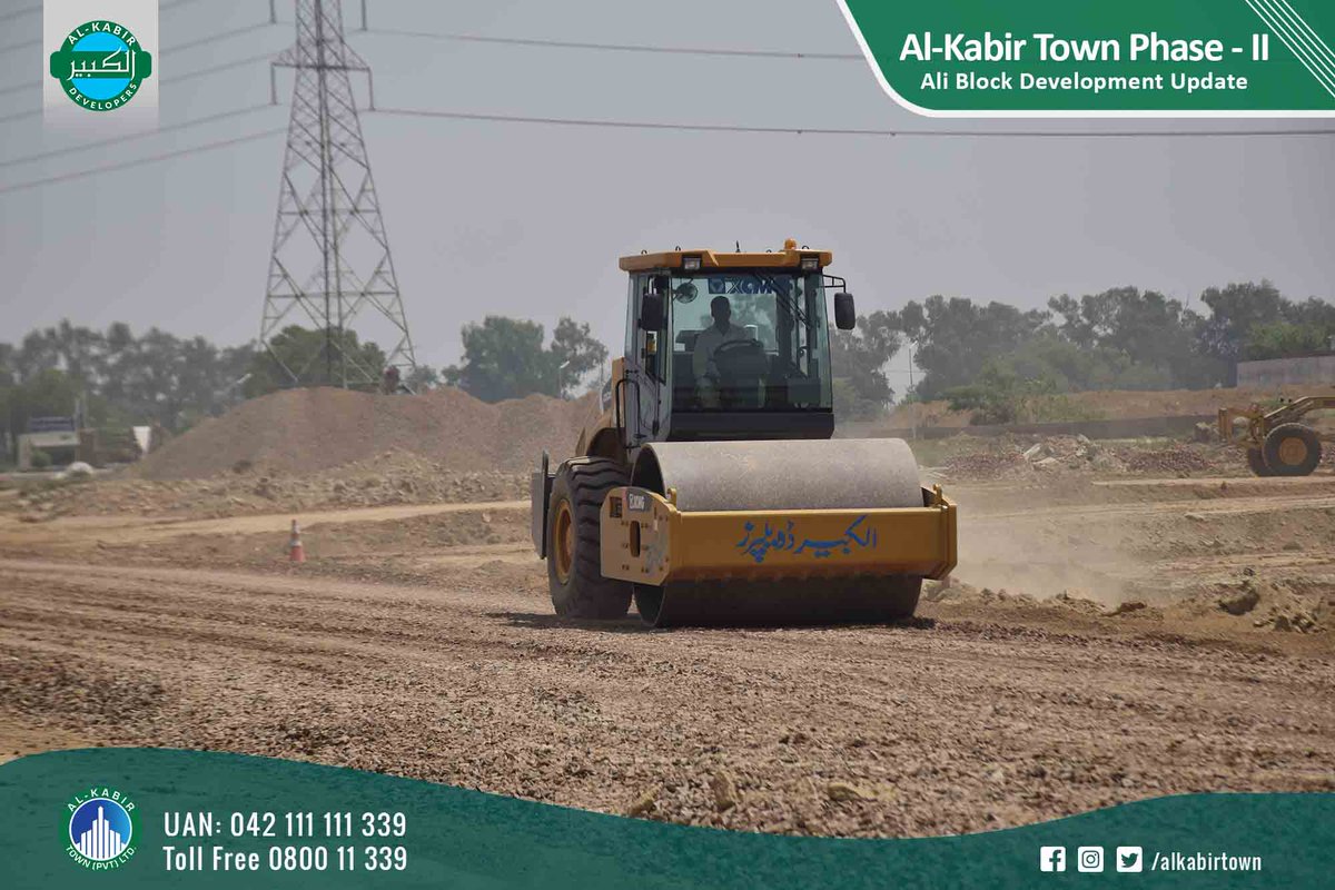 alkabirofficial's tweet photo. Development Update | Ali Block | Al-Kabir Town Phase 2
Sharing our success story so far, we have:
•Placed underground Electrical wiring
•Installed street lights
We are working day and night on making the best quality roads.
#AlKabirdevelopers #AlKabirTown #AliBlock https://t.co/N5Z5sharqu