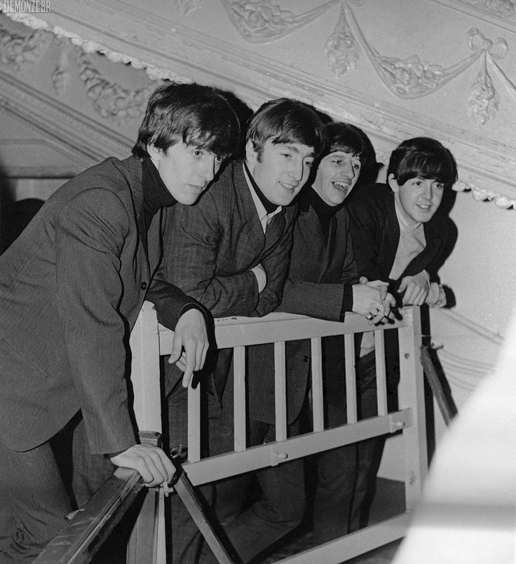 The Beatles being photographed at The Empire Theatre in Sunderland back in 1963 🤩 #tbt