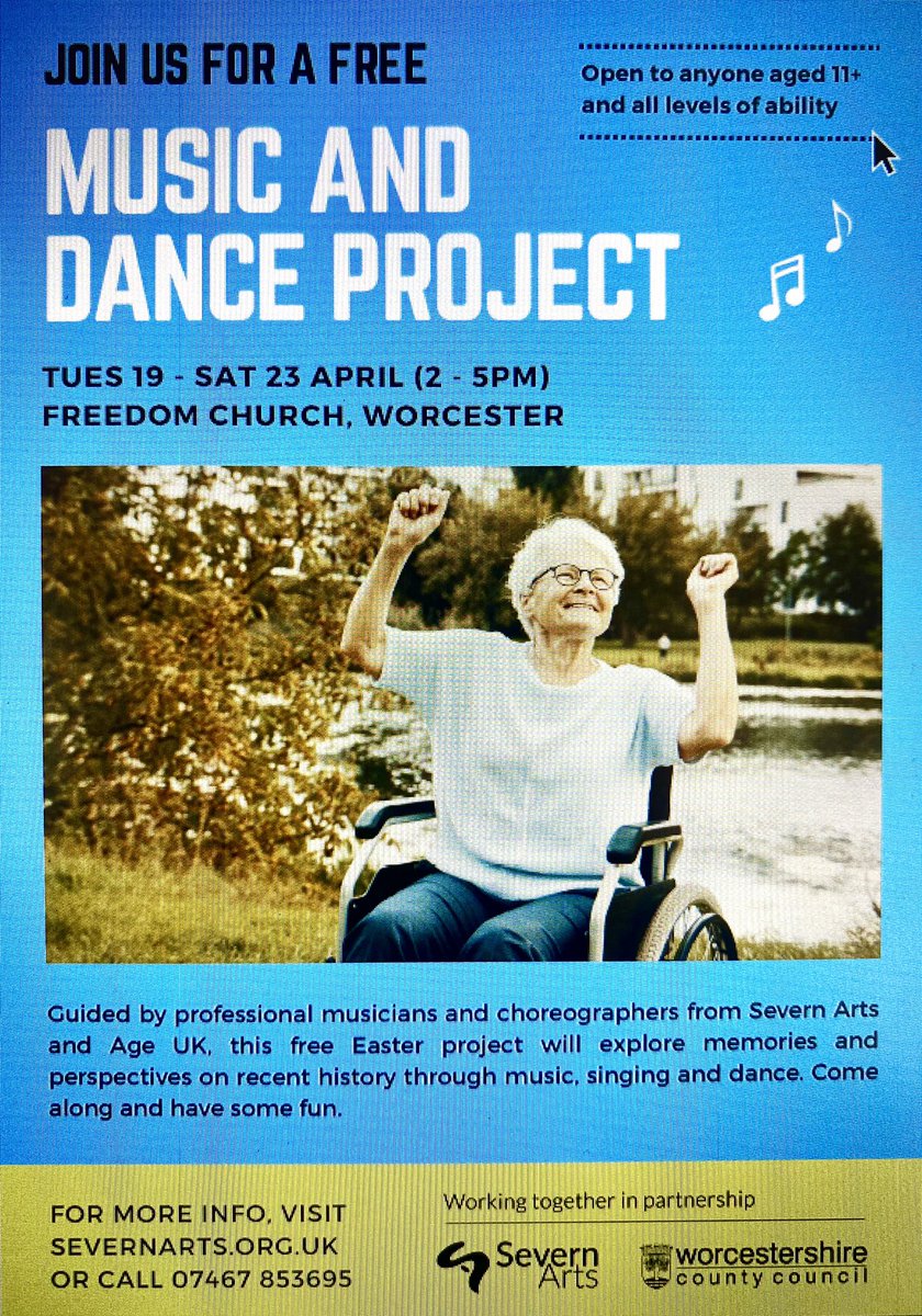Join a free music and dance event this Easter! 🐣