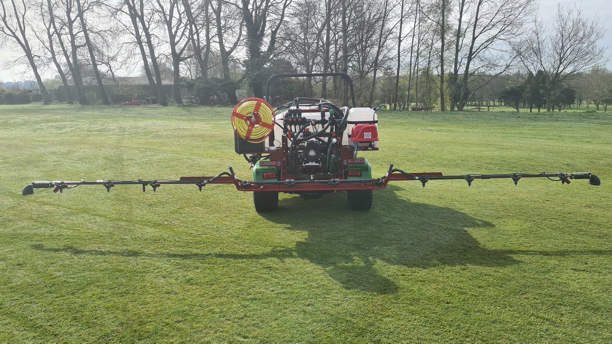 Big thank you to Turner Groundscare and Team-Sprayers for providing our new sprayer! It is a massive upgrade and will become an essential part of the fleet. With double the capacity it will speed up our wetting agent programme on fairways.