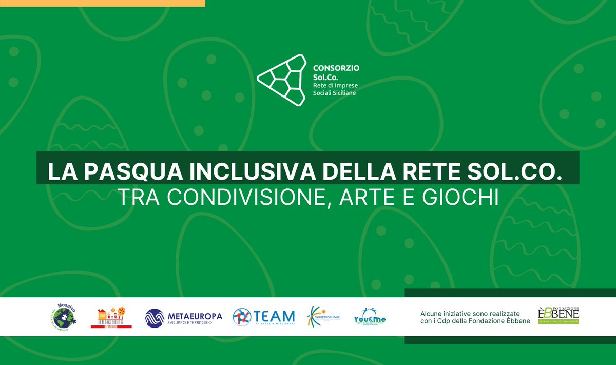#pasqua: tutte le iniziative delle rete solco ➡️  bit.ly/iniziativepasq…