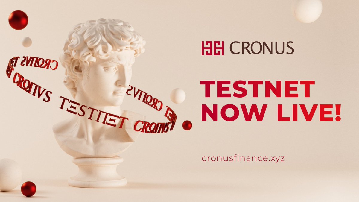 Ruesandora0's tweet photo. Selamlar herkese, Evmos'un sorunsuz çalışan tek testi olan Cronus Finance'in testine katılacağız.

Bu testnet önemli çünkü önceden katıldığımız Rinkeby üzerinden di şimdi Evmos üzerinden, hızlıca geçelim.

Keyifli okumalar <3

#Airdrop #Testnet https://t.co/gLzxONvIKC