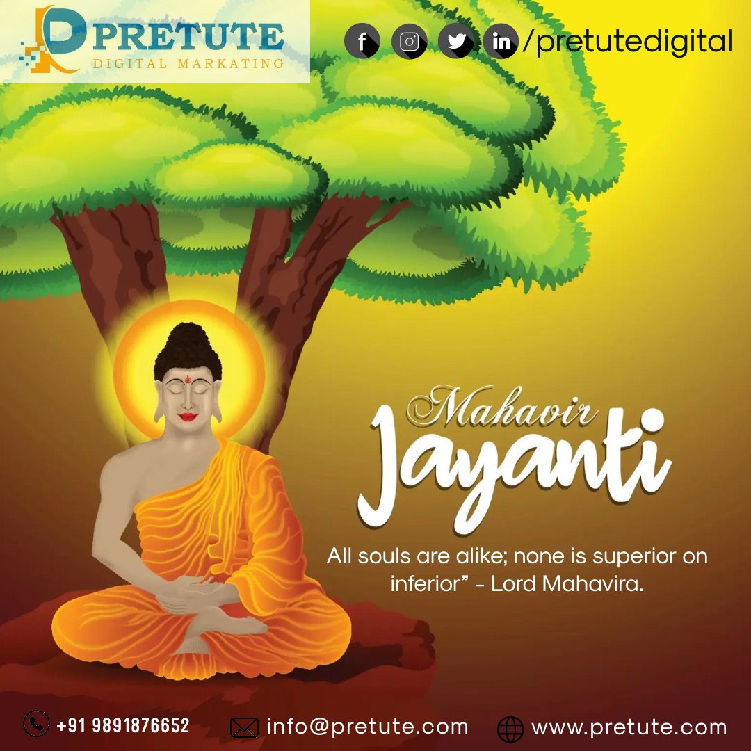 pretutedigital's tweet photo. Fight with yourself, why fight with external foes? He, who conquers himself through himself, will obtain happiness. — Lord Mahavira

#mahavirjayanti #mahavira #mahavirjayanti2022 #lordmahavir #mahavir #PRETUTE https://t.co/xgIBcN3uGV