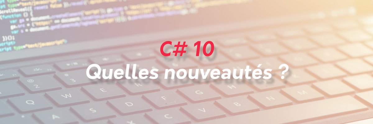 Hello Twitter👋

Envie de découvrir les nouveautés favorites introduites dans C# 10 ? On vous laisse lire notre dernier article de blog écrit par Laurent, Développeur .NET chez sumit 👉 sumit.fr/blog/quelles-n…

#blog #article #csharp #csharp10 #dotnet6 #visualstudio2022