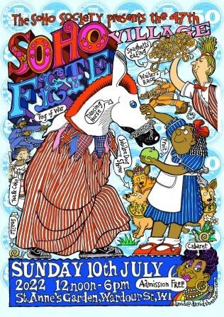 The Soho Society (@sohosocietyw1) on Twitter photo The unmissable SOHO FETE 🥳 & Waiters Race is back! Sun 10th July with:-
6 hours of live music, <a href="/FrenchHouseSoho/">The French House</a> Bar, 50 racing waiters, Human Fruit Machine, Tug of War, Spaghetti Eating Competition, 30 food, drink, retail community stalls, Dog Show,
⬇️
thesohosociety.org.uk/soho-fete-2022 The unmissable SOHO FETE 🥳 & Waiters Race is back! Sun 10th July with:-
6 hours of live music, <a href="/FrenchHouseSoho/">The French House</a> Bar, 50 racing waiters, Human Fruit Machine, Tug of War, Spaghetti Eating Competition, 30 food, drink, retail community stalls, Dog Show,
⬇️
thesohosociety.org.uk/soho-fete-2022