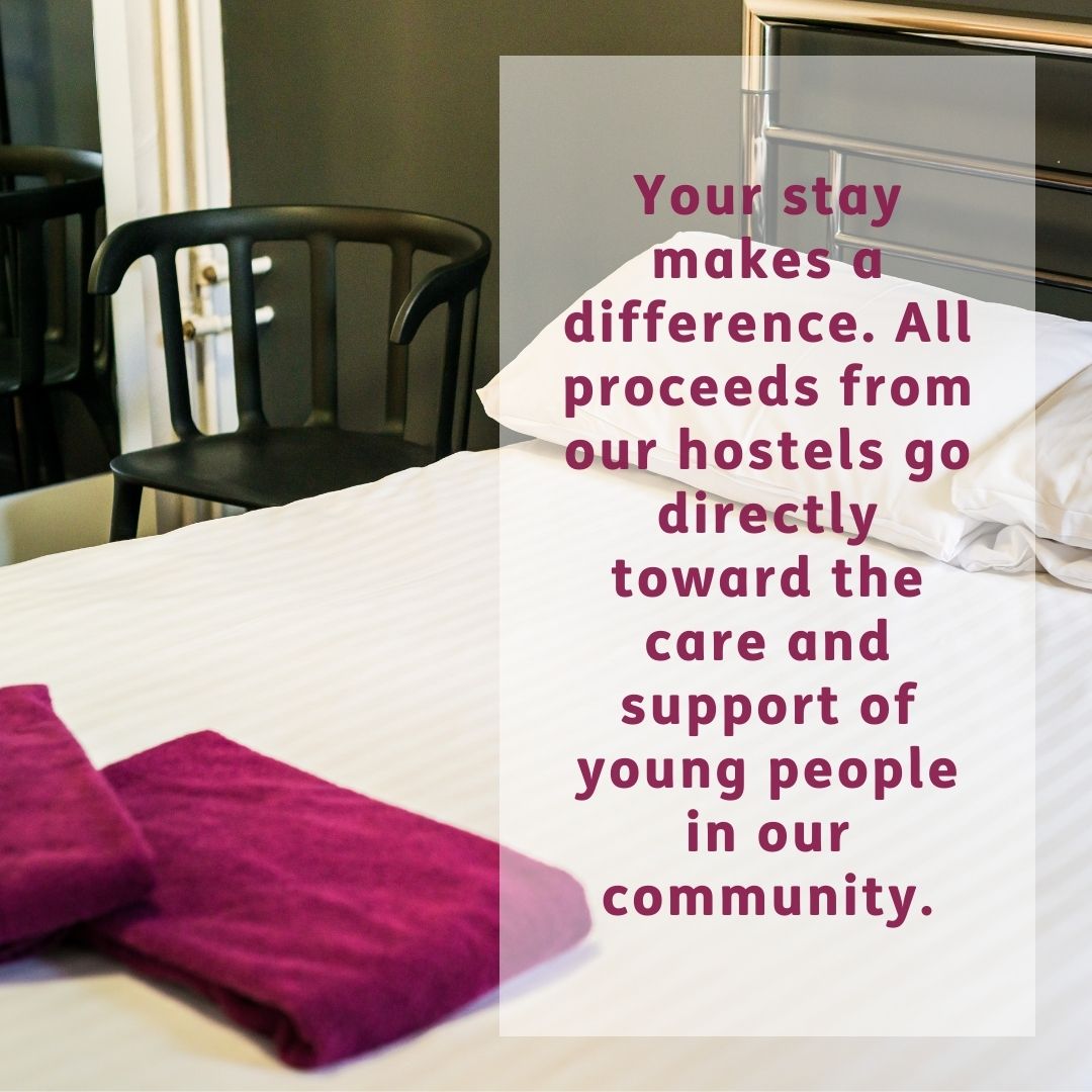 Staying with us means supporting a charity. Our profits go towards our youth work and supported housing projects. Find out more on our website.

#localcharity #charity #youthwork #supportedhousing #youngpeople #helpingothers #community #visitbath #bathuk #somerset #ymca
