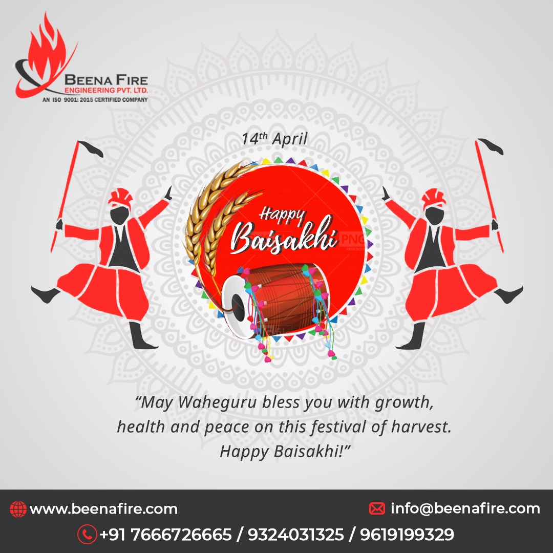 May Waheguru blesses you with growth, health and peace on this festival of harvest.

Happy Baisakhi

#baisakhi #vaisakhi #rajputana #happybaisakhi #festival #baisahukum #culture #beenafire #fireprotectionservice #firemanagementsystem