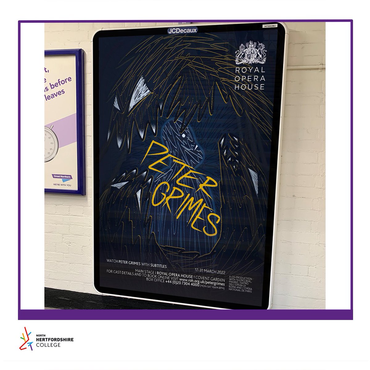 NHCCreative's tweet photo. Fantastic work by Isabelle for the 2022 #ROHDesignChallenge designing for the #Opera #PeterGrimes @n_hertscollege @northhertscollege @ualawardingbody #students #furthereducation #ROH @ROHBridge #Theatre #Design #marketing https://t.co/CPXsXtbTXI