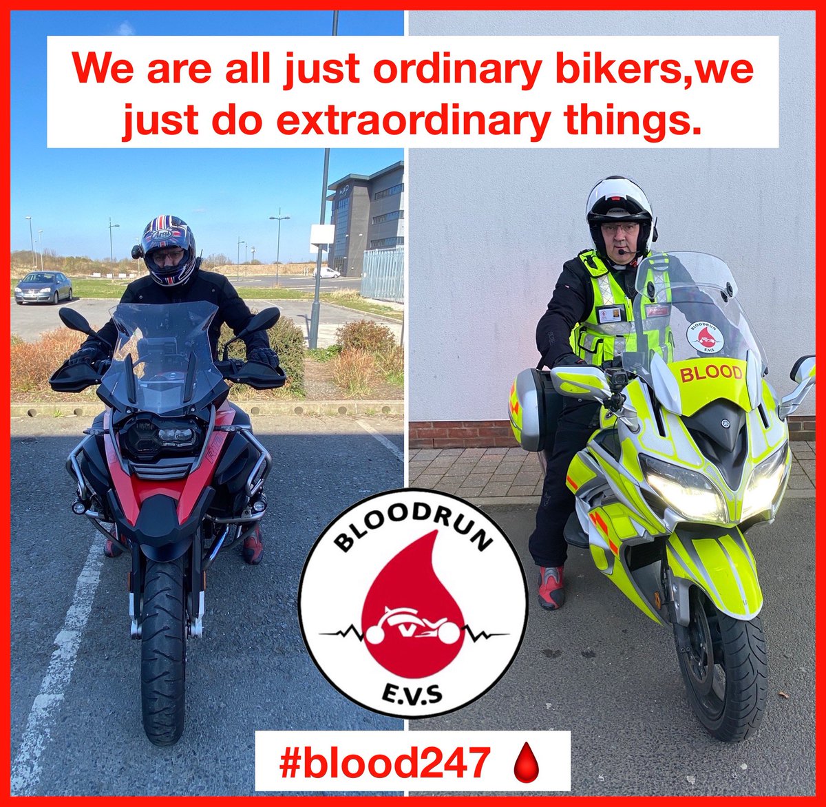 BloodrunEVS's tweet photo. If you or someone you know would like to join us as a volunteer rider or driver please visit https://t.co/leVltSsIT4 

We can be as busy at 3am as we are at 3pm so if you’re a night owl , we would like to hear from you too.  

Search #blood247 🩸on social media https://t.co/8lQeLvNnMu