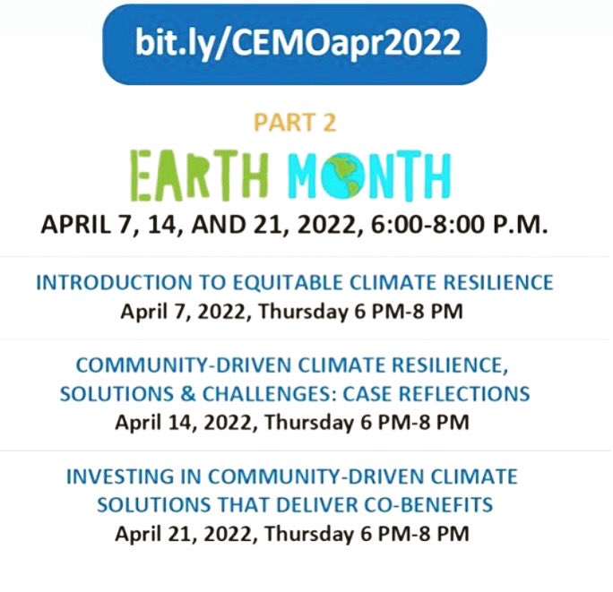 THURS NIGHT #ClimateEquityLA #EarthMonth #ClimateEmergency #ClimateMobilisation #ClimateResilience