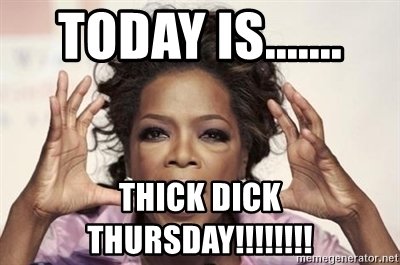 LuscioussNique's tweet photo. The day us Queens been waiting for all week😋
Goooooood Morning Kings 🥰
Y'all know what today it😈
Time to shine 
#ThickDickThursdsy https://t.co/iy0w6lUJrP