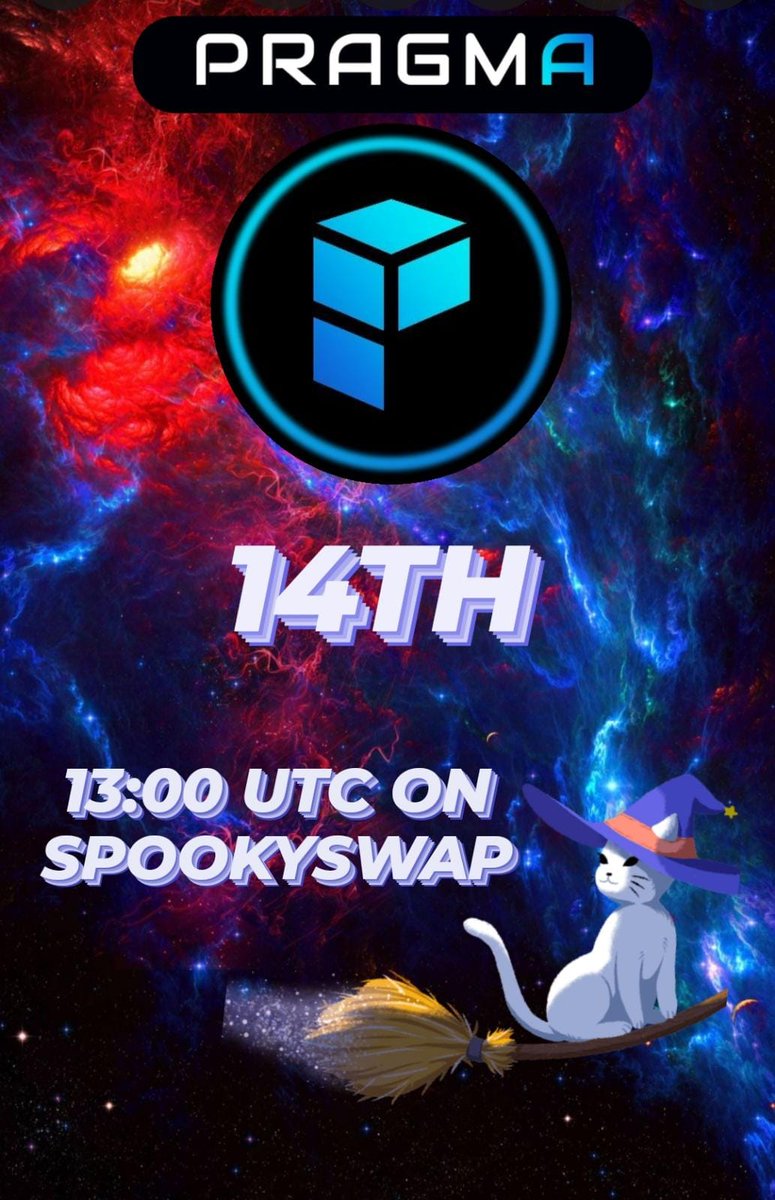 Nicolacryptobr's tweet photo. @pragma_money 🚀 PRAGMA ON SPOOKYSWAP!!
☀ 14TH APRIL
🕒 13:00 UTC
ARE YOU READY 🔥

@Shill_Ronin
@pragma_money
@SpookySwap https://t.co/AoRy6aLKMm
