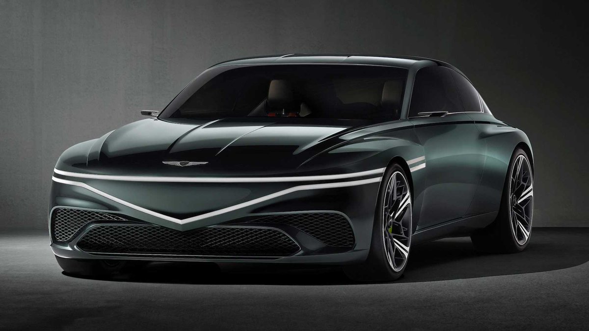 tcimedia's tweet photo. #Genesis takes the wraps off the #XSpeedium Coupe Concept to showcase its future EV design language.
...
Evolution of the previous Genesis Concept but no confirmed plans of production mentioned yet.
...
@Hyundai_Global #Genesis #GenesisXSpeedium https://t.co/lA7mj3twup