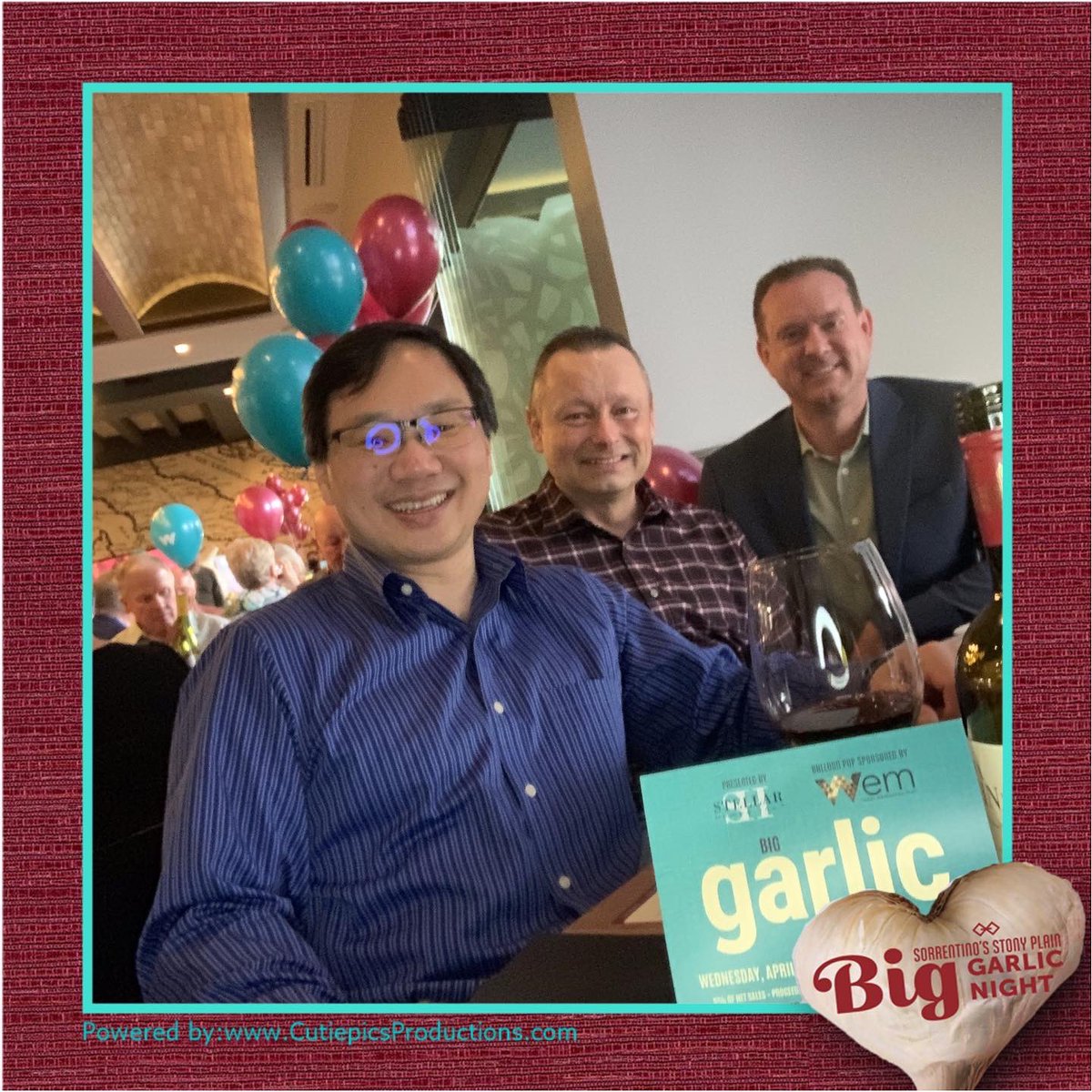 wchoy74's tweet photo. Had a #funtastictime w/ Mayor @jeffacker & Mayor Gamble at @sorrentinos_stonyplain supporting @lungabnwt ‘s #breathingspace home for #lung#transplant patients #triregion#collaboration #spbgn2022 #eatdrinkstink https://t.co/DDIH9HSddR