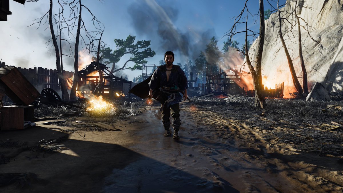 SCI_FLI's tweet photo. More #ghostoftsushima

 #Games #Gaming #PS5 #Playstation5 #Playstation #Sony #NewGen #Japan #Samurai #Japanese #Tsushima #capturemode #photomode #ghost https://t.co/lyS4RiaMjr