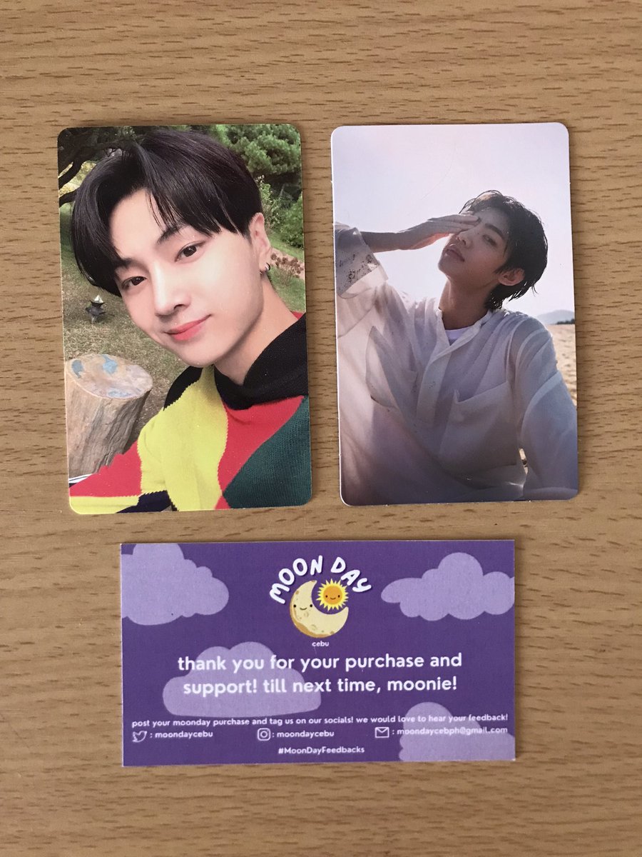 moondaycebu's tweet photo. #MoonDayOnHand 
ENHYPEN Jay SG22 NRPC and Sunghoon D:D POB
— ₱140 Jay; ₱280 Sunghoon 
— onhand and ready to ship
— 10/10 condition
— 4 days dop, will ship after payment 

comment mine + item

can be for replacement, dm us lang your order code https://t.co/2MD2oY4BaO