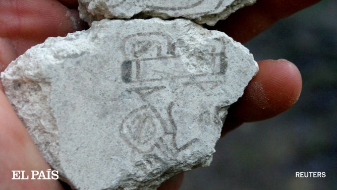 Aparece la primera fecha del calendario maya 