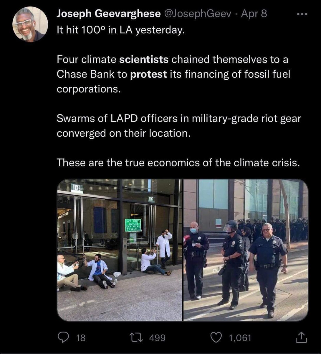 kkoovante_'s tweet photo. SPREADING AWARENESS !!!

Scientists are now getting aRr#$TEd and getting desperate. We need to save the earth now!!! According to them, we only have 4-5 years. LET THE EARTH BREATH.

#ScientistRebellion https://t.co/Ru7oOeyK9w
