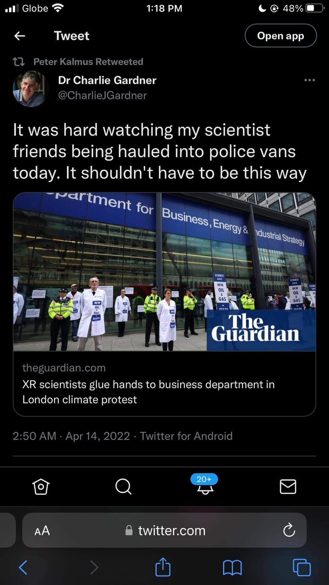 kkoovante_'s tweet photo. SPREADING AWARENESS !!!

Scientists are now getting aRr#$TEd and getting desperate. We need to save the earth now!!! According to them, we only have 4-5 years. LET THE EARTH BREATH.

#ScientistRebellion https://t.co/Ru7oOeyK9w