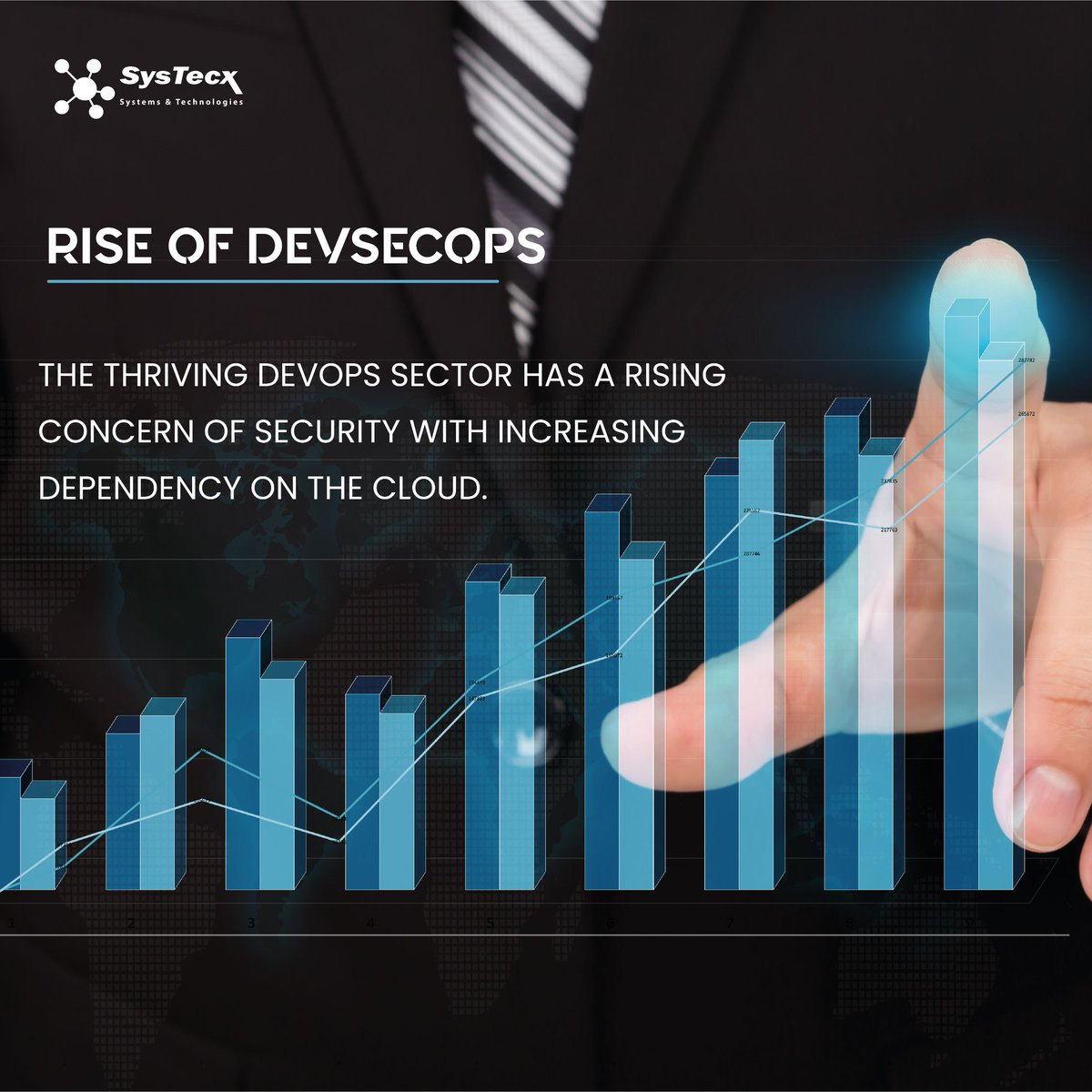 SysTecx's tweet photo. SysTecx qualified experts can guide you in adopting a proactive approach to improving development processes in your business, based on scientific data, and achieve success fueled by strategic technology implementation.

Connect with us
https://t.co/9qV9lwtbHP
.
#systecx #DevOps https://t.co/Qa0FzRj4GX