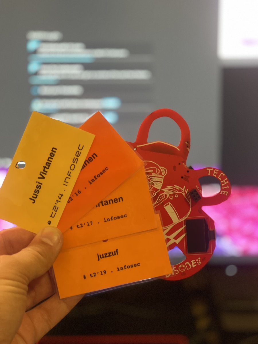 juzzuf's tweet photo. Last InfoSec event live was Disobey in February 2020, after that nothing but cancellations. Tonight I’m participating in HelSec event for the first time and it’s a live happening. Looking forward to it!
#HelSec #DisobeyFI #t2infosec https://t.co/bMCyGG4DKu