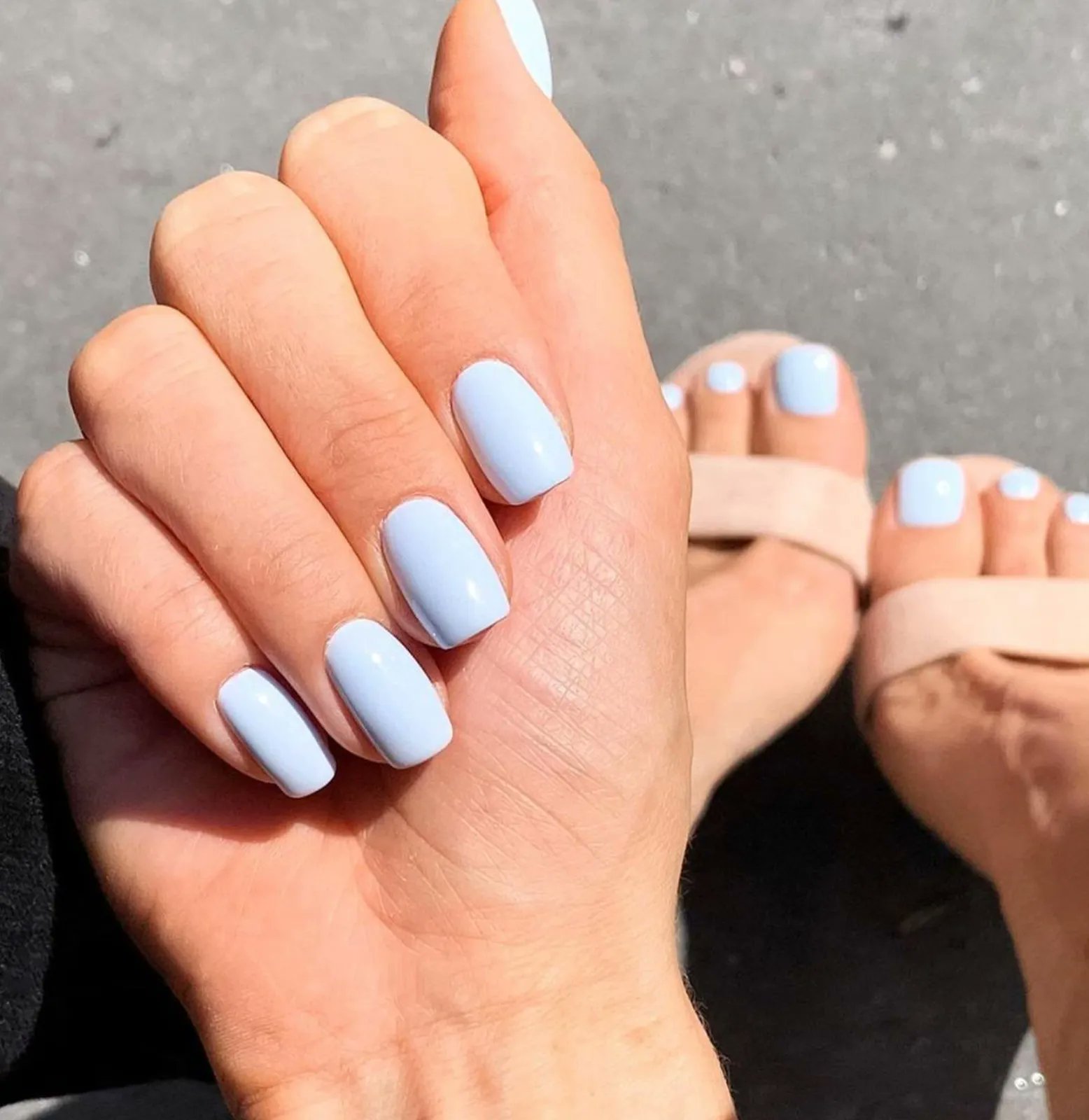 Scan Symposium Glat Twitter 上的 Nail Polish Direct™："Baby Blue for Spring 🦋👏🏻😍 Wearing OPI  Matching Mani and Pedi by @gretchenstyle Shop now on Nail Polish Direct  with Free UK Delivery 🦋 #OPIObsessed #ColorIsTheAnswer #NOTD #NailSwag #