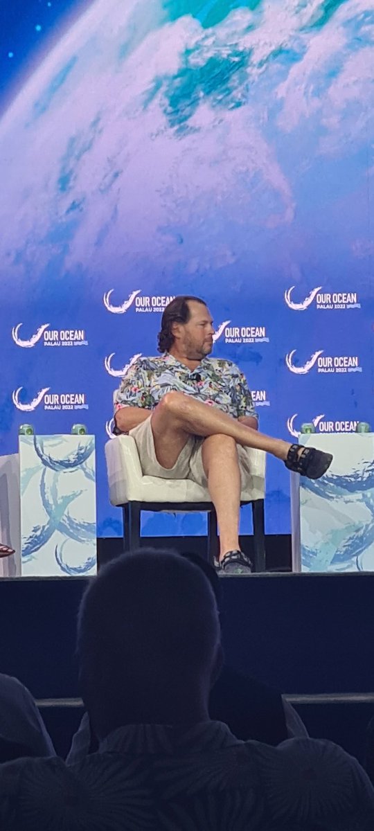 Ted Waitt #WaittFoundation & Marc Benioff #SalesForce calls for a moratorium on Deep Sea Mining #OurOcean2022 #OurOceanPalau @Jessica_WWF @WWFLeadOceans