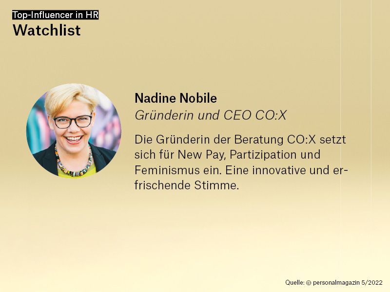 NewWorkWomen's tweet photo. @Amalfitana75, die Gründerin von New Work Women, ist in die Watchlist der einflussreichsten #HR-Influncer:innen von #Personalmagazin aufgenommen. Wenn euch die Themen #NewPay, #Partizipation und #Feminimus interessieren folgt ihr! https://t.co/Rm1tkluFj7