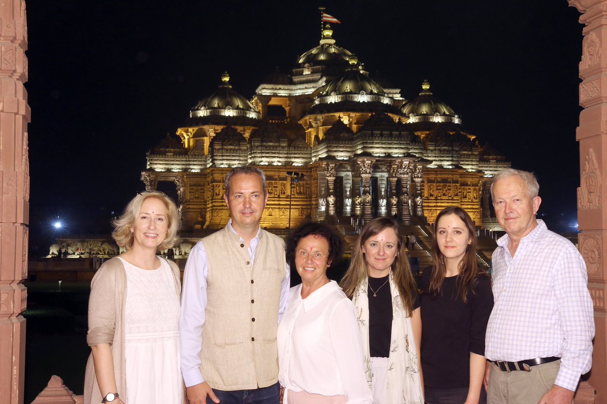 pranevicius's tweet photo. Memorable visit to @DelhiAkshardham - spiritual and cultural center in Delhi and the Largest Comprehensive Hindu Temple in the world. Great honor to meet Administrative head of Akshardham GM Swami and to learn more about @BAPS_PubAffairs https://t.co/BKwZOEjzX0