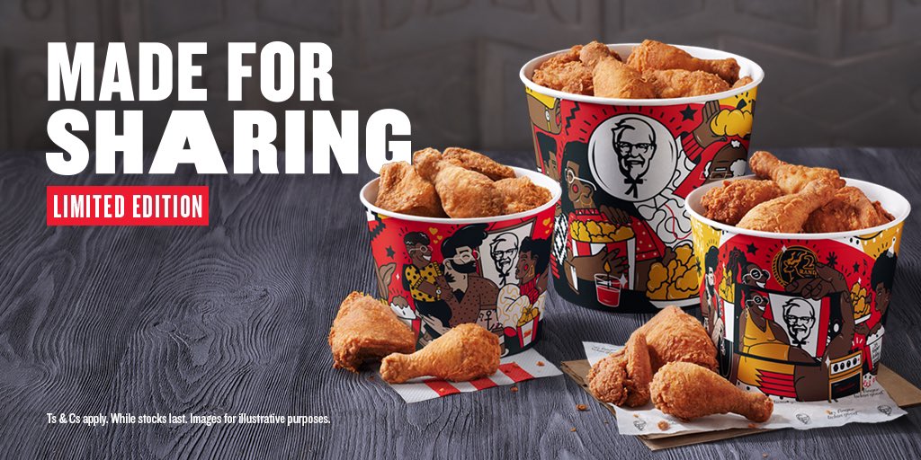 KFC Buckets are for sharing 🍗! Share a pic of you and your fam (Besties, roomies or family) sharing a @KFCSA bucket with the #MotswedingFMMadeforSharing and you could stand a chance to play Money or The Bucket on @motswedingfm. Where there is a bucket, there’s a family!