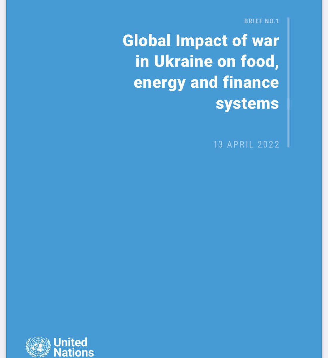 ECA_OFFICIAL's tweet photo. .@UN global crisis response group on #Food, #Energy and #Finance releases Brief #1 on the worldwide impact of the war in #Ukraine           👉🏾https://t.co/7DDOrq7ivB https://t.co/GSq47a6UCp
