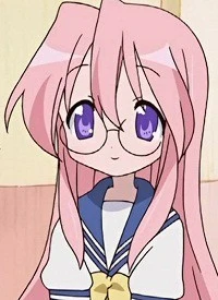 LGBTQWhenever's tweet image. Today’s LGBTQ+ character is Miyuki Takara, who is a lovegender lesbian and uses They/Love pronouns (headcanon)! (From; Lucky Star/Submitted by; anonymous)