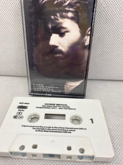 LoveliesHelp's tweet photo. Fairly rare cassette given out at some of the Cover to Cover concerts and a @QMagazine for you today. All for charity in mem of @GeorgeMOfficial ♥️ https://t.co/H7zL1qLgCB
